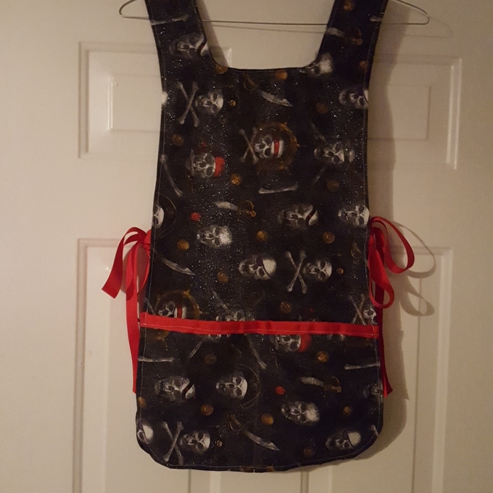 Kickass Pirate Smock Apron